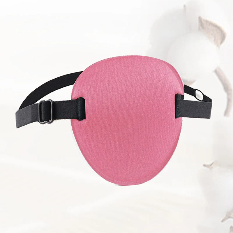 Adjustable Single Eye Patch – 3D Foam Breathable Eyeshade Medical Eye Mask for Strabismus & Amblyopia Training Therapy Use
