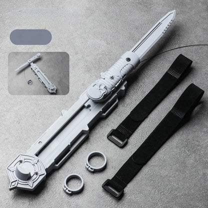Assassin Sleeve Sword Toy - Retractable Rotating Blade Cosplay Prop for Kids, Interactive Game Play & Birthday Party Gift