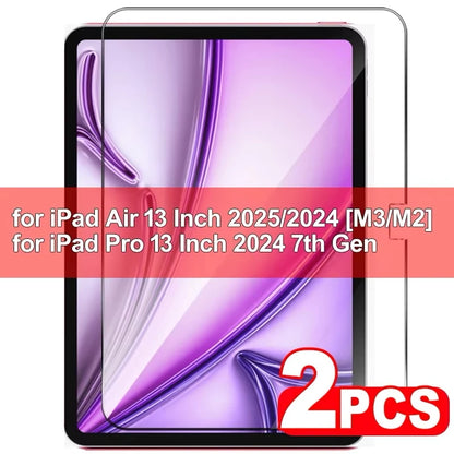 Tempered Glass Screen Protector for iPad — Shatterproof Protective Film for iPad Air 11, 11th & 10th Gen, 11–13-inch Models