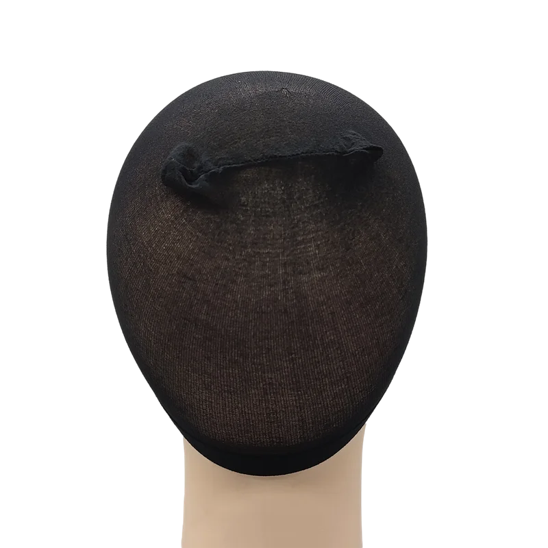 2PCS Stretch Mesh Wig Caps – Black & Brown Stocking Wig Cap for Weave, Hair Nets for Making Wigs