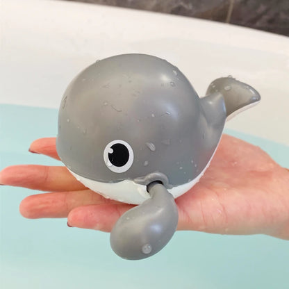 Baby Bath Toys Clockwork Swimming Animals – Cute Kids Bath & Shower Water Play Toys for Bathtub Fun and Learning