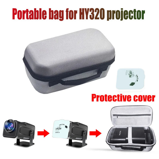 HY320 Projector Storage Case - Travel Carry Bag for Magcubic HY320 & Protector Carrying