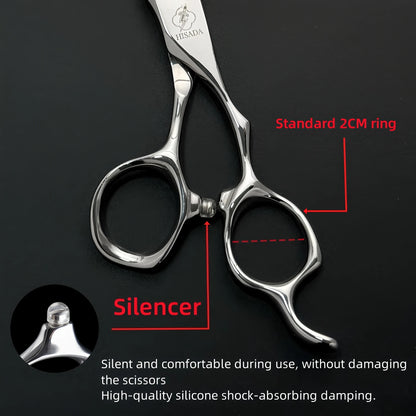 HISADA Professional Hairdressing Scissors – 6.0 Inch VG10 Barber Scissors for Salon Hair Cutting
