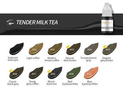 Borala 26 Colors 3ML Permanent Makeup Pigments – Tattoo Pigments for Lips, Eyebrows & Eyeliner, Sample Size for Beauty Art