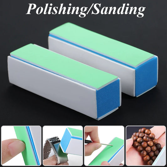 Watch Cleaner Rod Set – 1/2/4Pcs 1000/4000 Mesh 4-Sided Polishing Files for Watch Repair, Cleaning & Metal Surface Finishing Tools