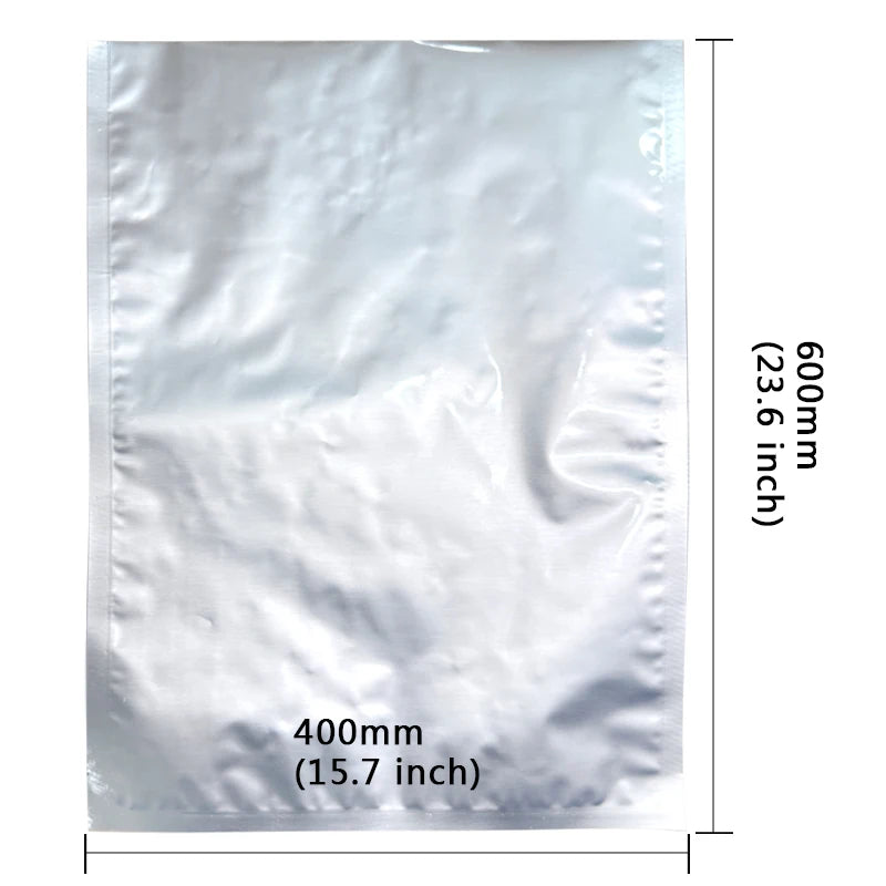 10-Pack 5-Gallon Mylar Bags — Resealable Aluminum Foil Food Storage, Light-Proof & Food-Grade (20"x30")