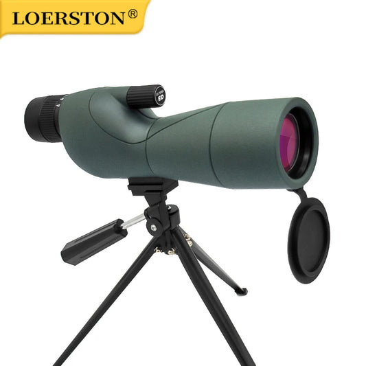 25–75x60 Zoom Spotting Scope – ED Lens Bak4 Prism Monocular Telescope for Bird Watching & Camping