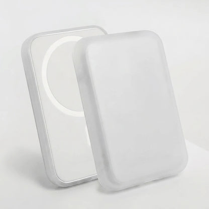 Black TPU Charging Case - Protective Cover for Apple MagSafe Wireless Power Bank