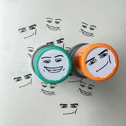 Funny Prank Self-Inking Stamp - Engraved Meme Novelty Seal for Kids and Creative Gifts
