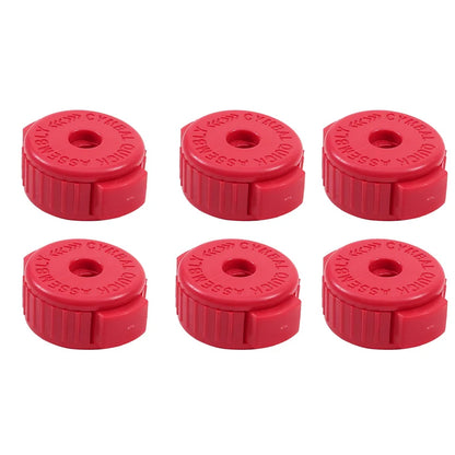 6-Pcs Drum Set Quick Release Caps – Cymbal Nut & Stand Screw Fixing Buckles for Drum Accessories