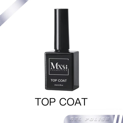 Mxsi 15ml Gel Nail Polish - Neon Brown, Royal Blue, Red, Green & Nude UV Gel Lacquer Colors for Nail Art
