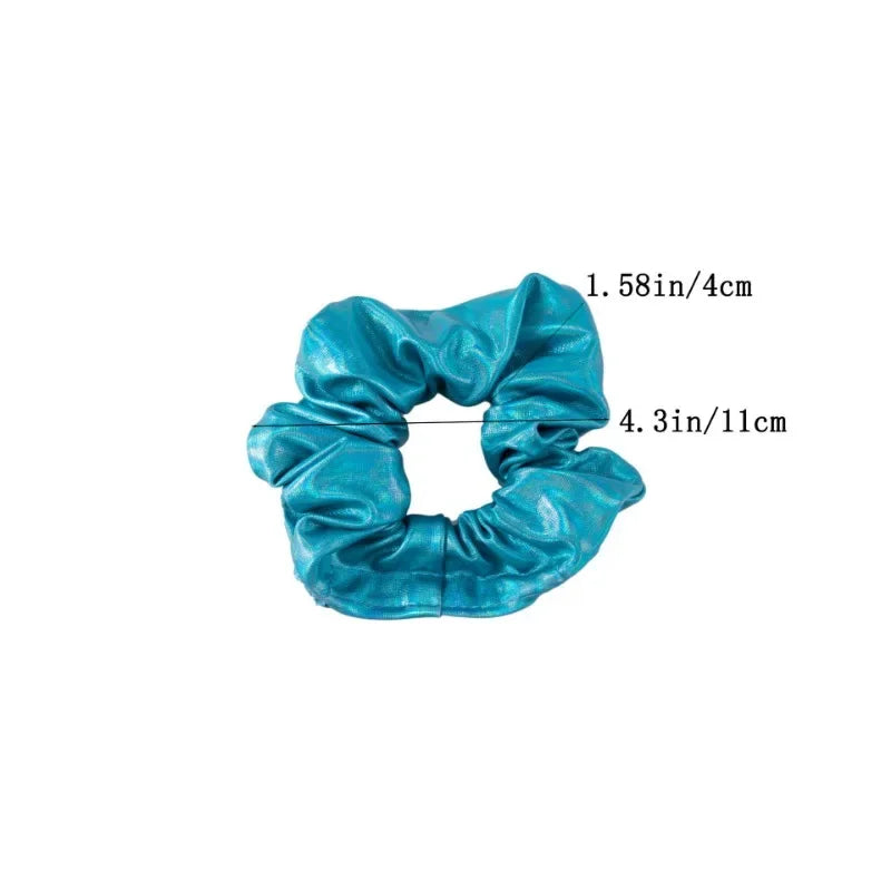 Hair Scrunchie with Hidden Storage Compartment - Secret Hair Tie Stash Pocket, Travel Diversion Safe Container