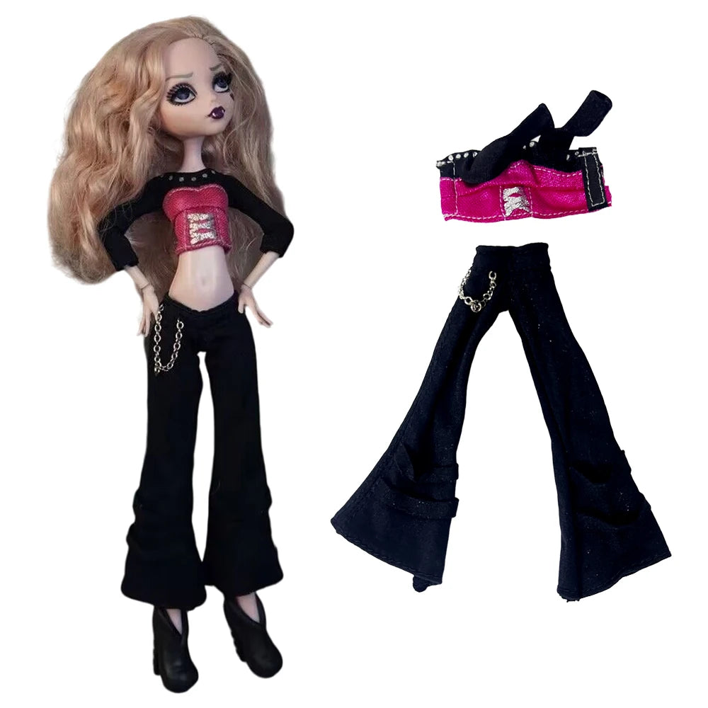 11-Inch Doll Clothes for 1/6 Dolls – Casual Dress & Fashion Outfits for 27 CM Girls' Dolls, DIY Toy Clothing
