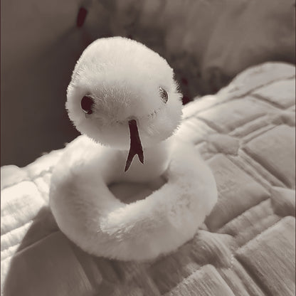 2025 Year of the Snake Plush Toy – Creative Mascot Doll with Textured Design Birthday Gift