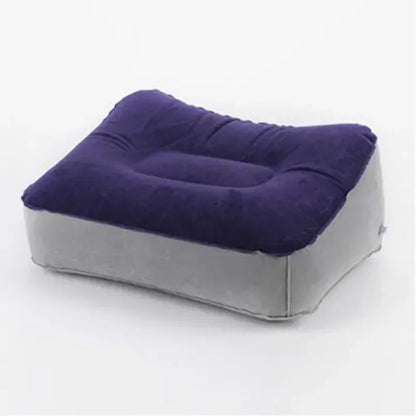 Inflatable Flight Sleeping Footrest Pillow – Adjustable Travel Rest Pillow for Airplane, Car, Bus, and Kids (WJ529)