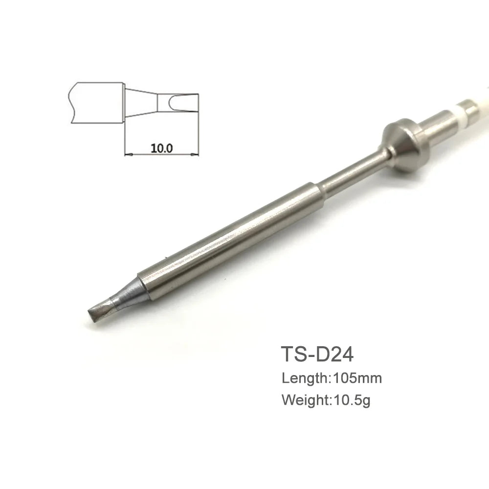 TS100/TS101 Soldering Iron Tips - Pine64 Pinecil Replacement Tips TS Series BC2 C4 Compatible Models