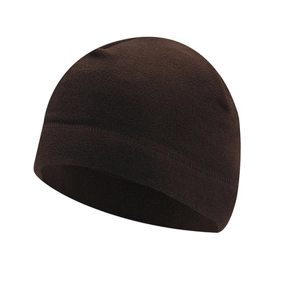Winter Thermal Fleece Hat - Windproof Outdoor Beanie for Men & Women Cycling Skiing