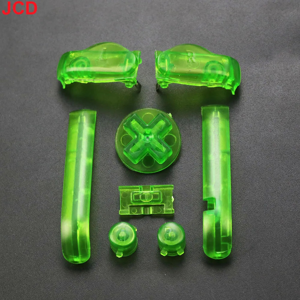 17-Color AB Buttons Keypad Set — High-Quality L/R Buttons & D-Pads for GameBoy Advance GBA with Power ON/OFF Buttons
