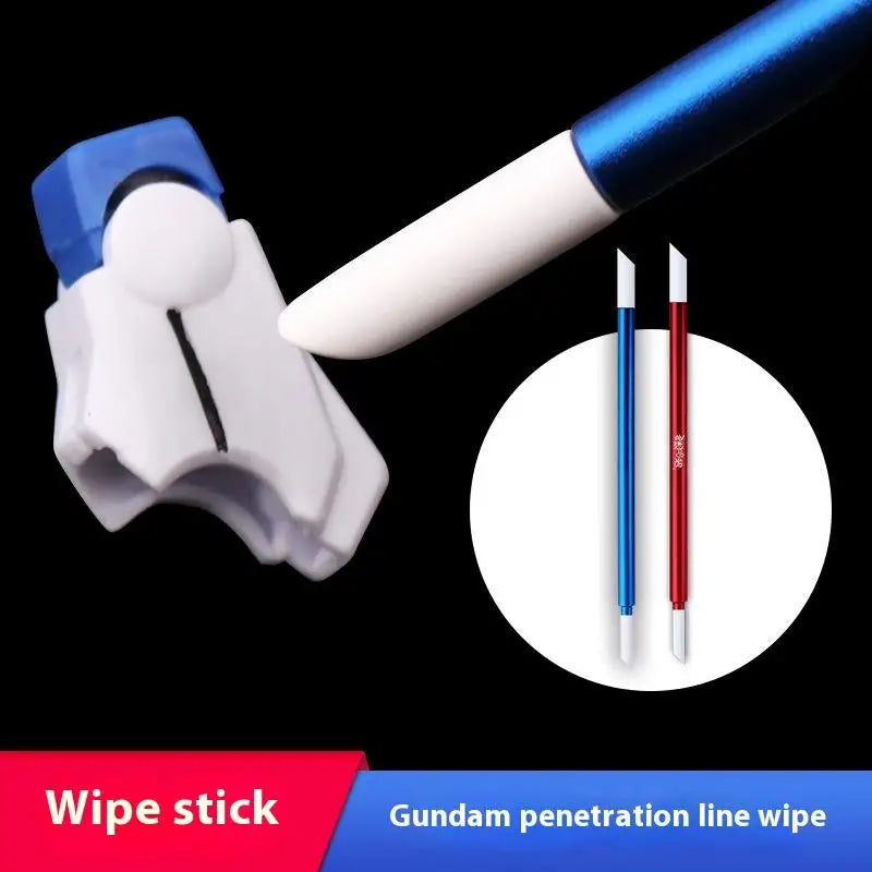 Aluminum Alloy Panel Line Eraser Tool – Model Cleaning & Wiping Stick for Assembly and Precision Hobby Work