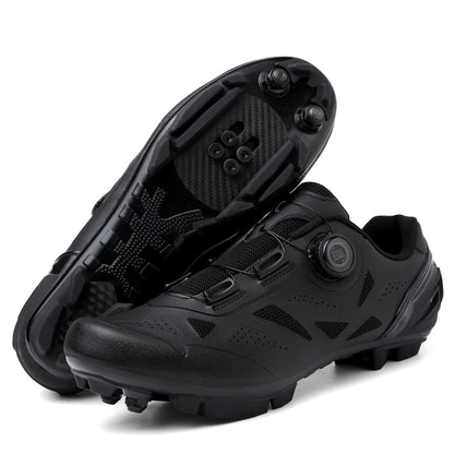 MTB Cycling Shoes — Flat Mountain Sneakers for Men & Women, SPD Cleat Compatible