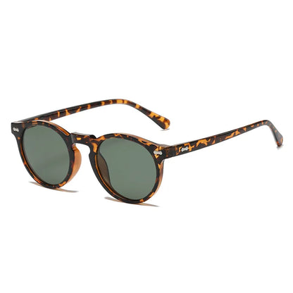 Retro Round Polarized Sunglasses – Vintage Fashion Shades for Men & Women, Driving Eyeglasses