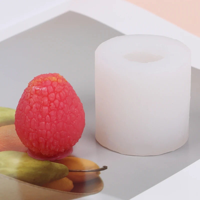 3D Fruit Silicone Mold – Mango, Banana, Durian & Lychee Shapes for Candle, Soap, Chocolate, Cake, Fondant & Aromatherapy Crafts
