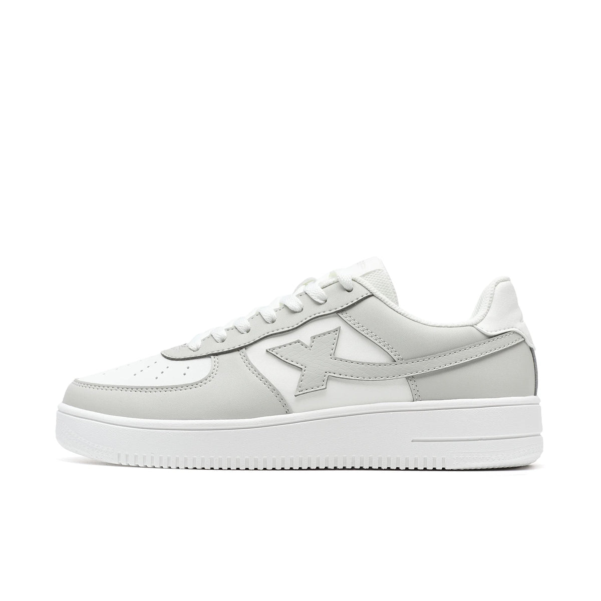 Xtep Men's Skateboarding Shoes - Trendy Street Style Low-Top Thick Sole Sneakers for Jogging & Casual Wear