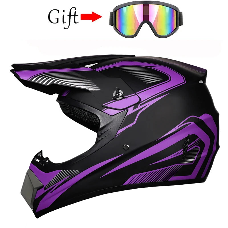 Children's Off-Road Motorcycle Helmet - Bike Downhill AM DH Cross & Motocross Capacete Casco for Kids