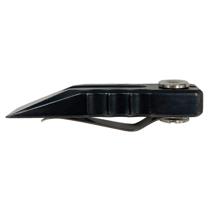 Stainless Steel Tactical Pry Bar - Outdoor Camping EDC Pocket Tool with Match Clip