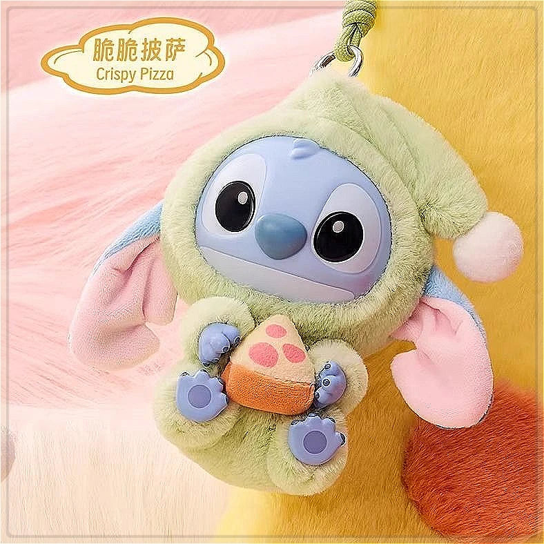 Stitch "Eat Something Before Sleep" Series Vinyl Blind Box – Cute Plush Doll Pendant Ornament, Kawaii Surprise Toy Gift