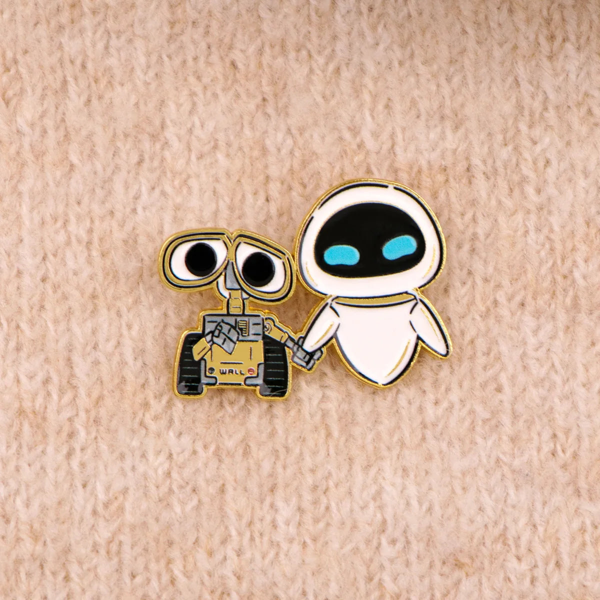 Cute Robot Enamel Pin - Cartoon Lapel Brooch for Coats, Clothing & Gifts