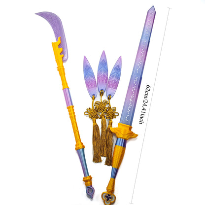 Symbolic Costume Sword Prop - Roleplay Cosplay Accessory for Halloween, Carnival & Costume Outfits