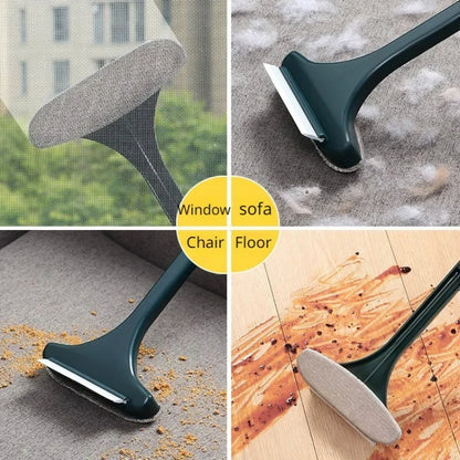 Keep Your Home Bug-Free: Multifunctional Anti-Mosquito Screen & Glass Brush - Dual-Use Household Cleaning Tool for Dry and Wet Surfaces - Effortlessly Clean Windows and Dust