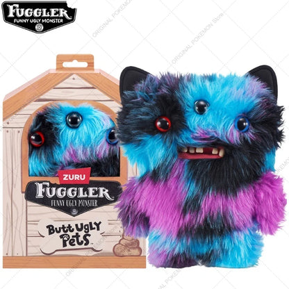 Original Fuggler Ugly Teeth Monsters Plush Toys – Butt Ugly Pets Snowman & Reindeer Dolls for Christmas & Kids Gifts