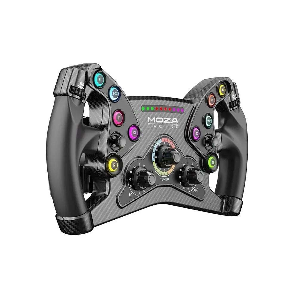 KS 300mm Butterfly GT Racing Steering Wheel – Fully Customizable Sim Racing Wheel for Gaming Simulator
