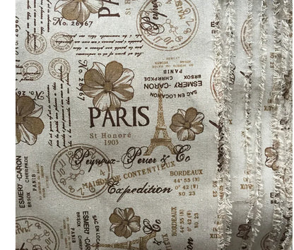 African Ankara Cotton Fabric - World Map Print for Sewing, Tablecloths, Pillows, Bags & Curtains