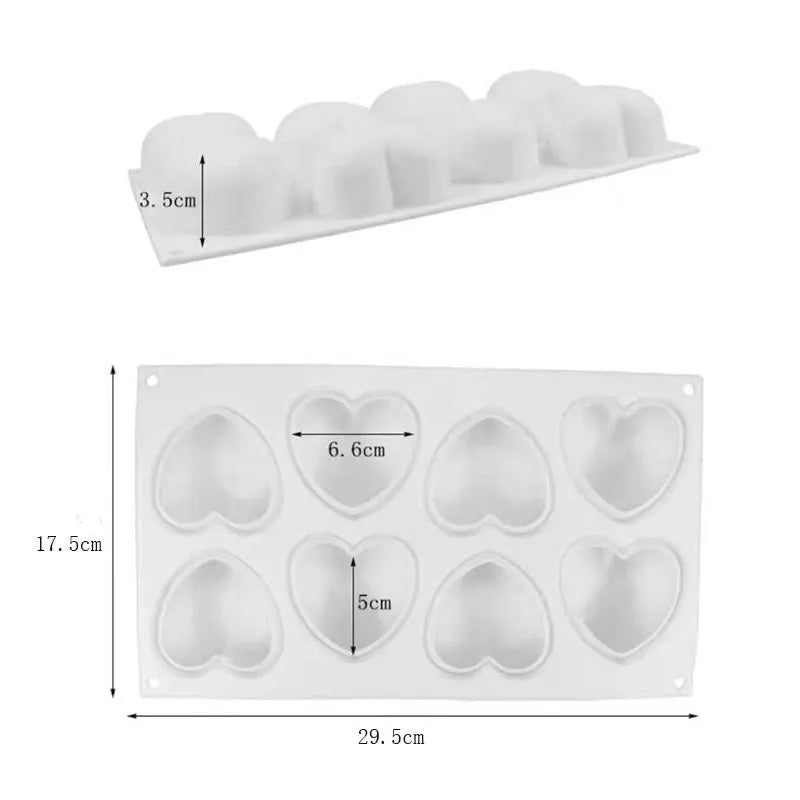3D Fruit Shape Silicone Cake Mold — French Dessert Baking Tools for Brownies, Mousse & Pastry Decoration