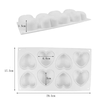 3D Fruit Shape Silicone Cake Mold — French Dessert Baking Tools for Brownies, Mousse & Pastry Decoration