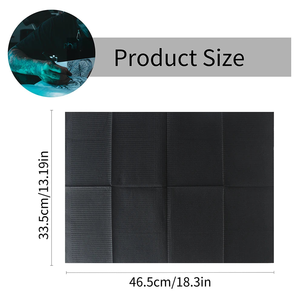 25/50/100PCS Disposable Tattoo Clean Pads - Waterproof Paper Tablecloths & Double Layer Sheets for Tattoo Accessories