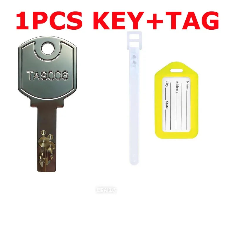 TSA006 Luggage Key & Tag - Replacement Key for Rimowa Suitcases and TSA Locks