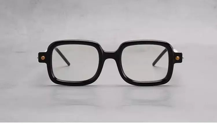 Wide Frame Reading Glasses for Men & Women – Thick Blue Light Blocking Eyewear for Elderly, High-Grade Genuine