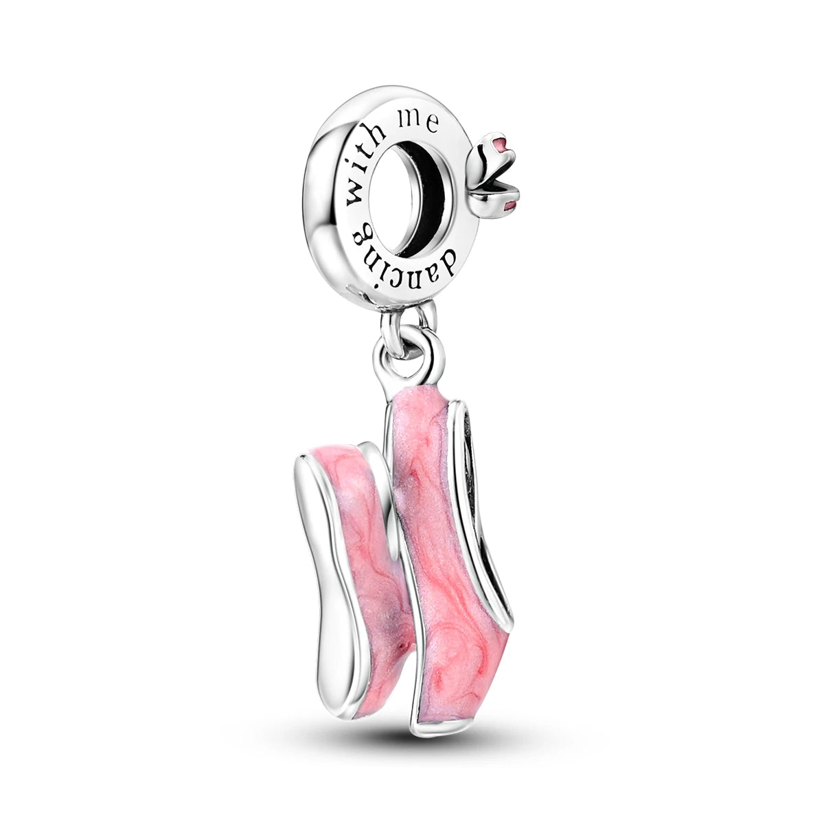 MULA Silver Plated Dangle Charms for Snake Chain Bracelet - DIY Women’s Jewelry Making Gift