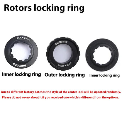 Shimano DEORE XT MT800/MT900 Center Lock Ice Technologies Freeza Disc Brake Rotor – 203/180/160/140mm