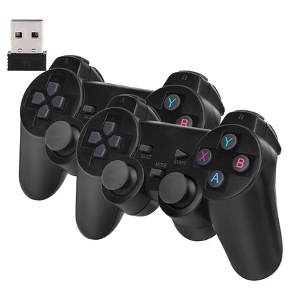 GD10 Plus 4K Game Stick Console – 256G, 58,000 Games, Dual 2.4G Wireless Controllers for N64/PSP/PS1/GBA