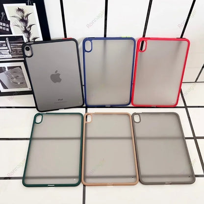 Matte Transparent iPad Case - Protective Cover for iPad A16, Air 11/13, Pro 11/12.9/13 & 10th–12th Gen Models