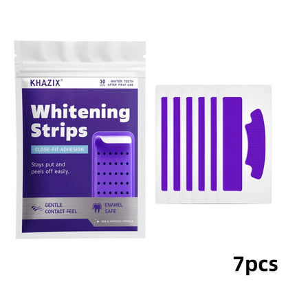 7-Piece Dental Care Strips - Daily Oral Hygiene Patches for Mouth Cleaning and Fresh Breath