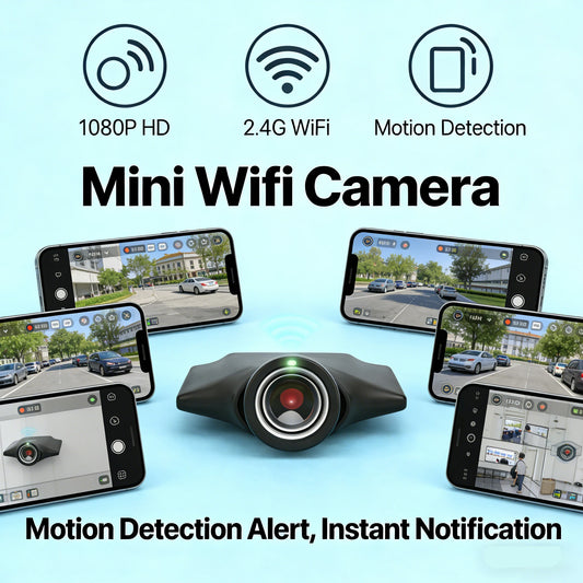 1080P WiFi Mini Camera Module – HD Wireless Security Cam with Motion Detection, Remote Viewing & Home Surveillance Recording