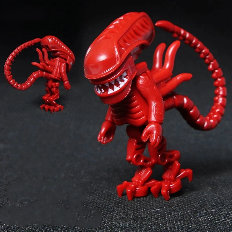 Terminator vs Predator & Alien Building Blocks – Robot War Action Figure Toy for Kids