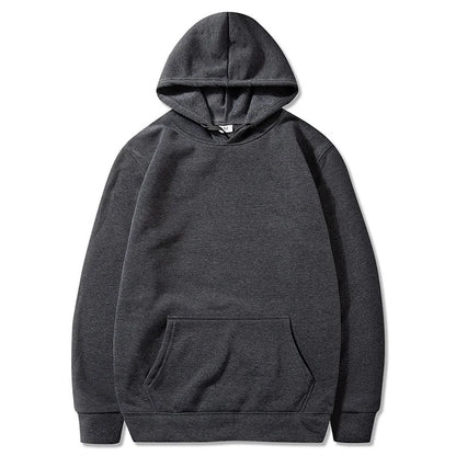 Solid Color Pocket Hoodie Sweatshirt - Unisex Casual Sports Pullover For Men And Women Multi Color Fashion Wear