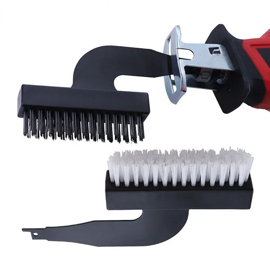Electric Cleaning Wire Brush - Saber Reciprocating Saw Universal Brush Head for Rust Removal - Cleaning Tool Accessories